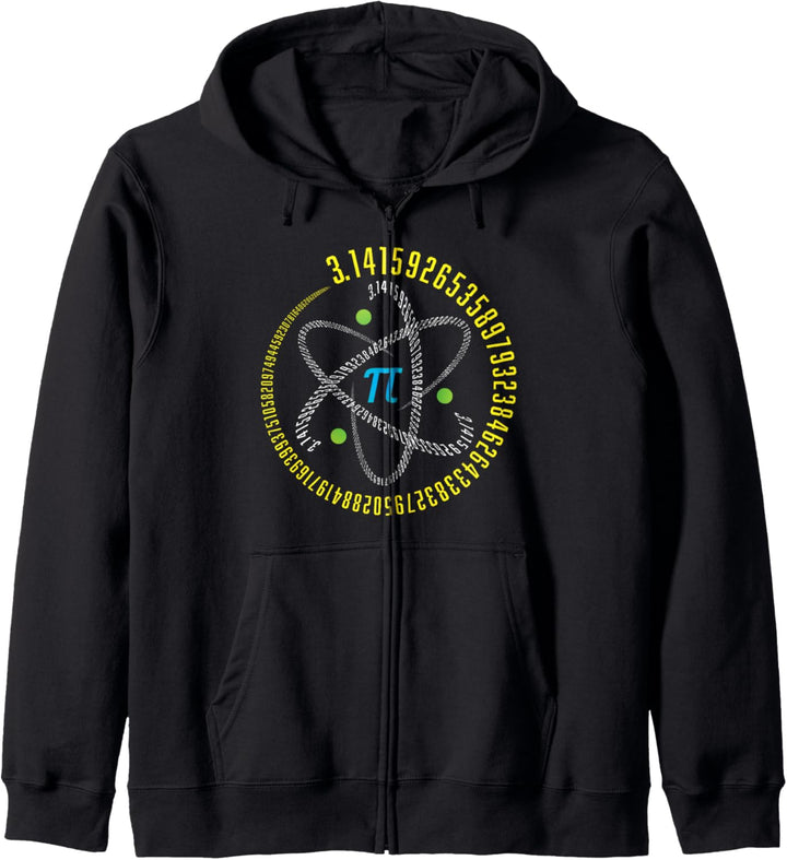 Atom Pi Math Science STEM Gift 3.14 Pi Day Kapuzenjacke