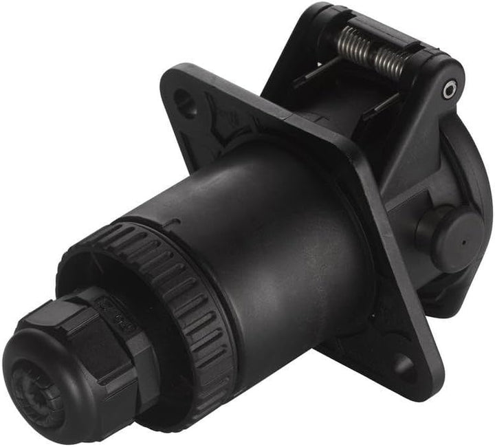 HELLA - Steckdose - 12V - 7-polig - Stecker: Rundstecker - DIN/ISO: 7638-2 - 8JB 011 895-001 für den