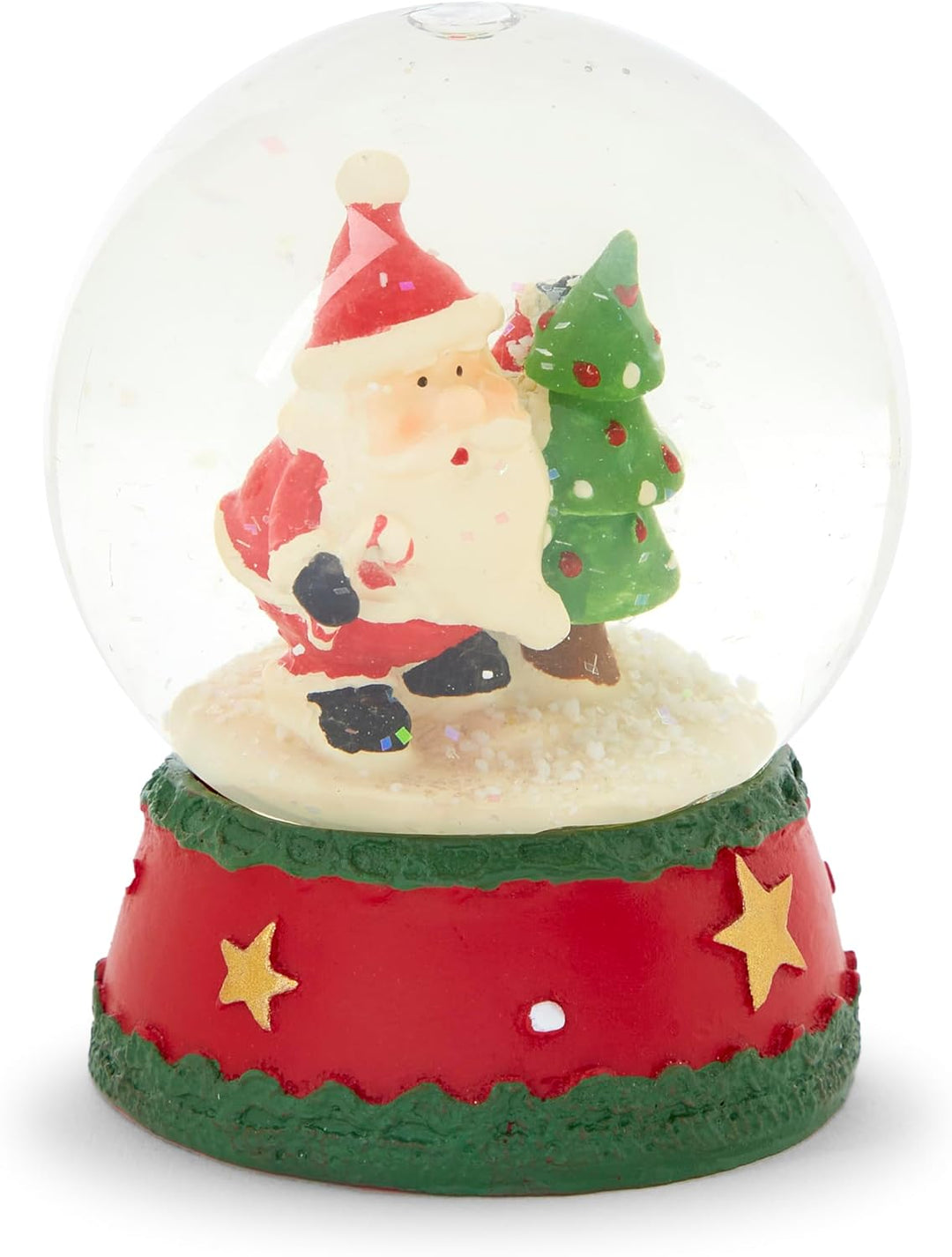 Mousehouse Gifts Deko Schneekugel Weihnachten mit Weihnachtsmann