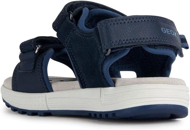 Geox Jungen J Alben Boy Sandal 27 EU Navy Avio, 27 EU Navy Avio