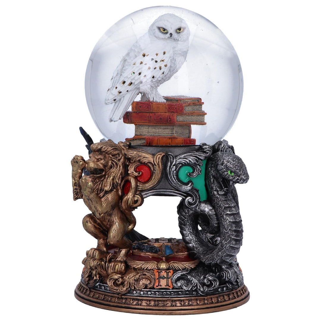 Nemesis Now Offiziell lizenzierte Harry Potter Hedwig Schneekugel, Mehrfarbig, 18,5 cm
