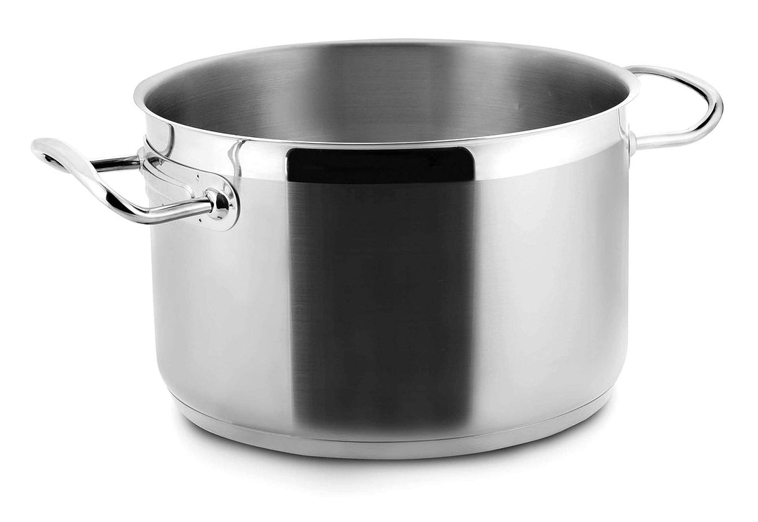 Lacor FLEISCHTOPF O/Deckel ECO-Chef 20X13 CMS, Edelstahl, 20, 31 x 22.5 x 14.7 cm