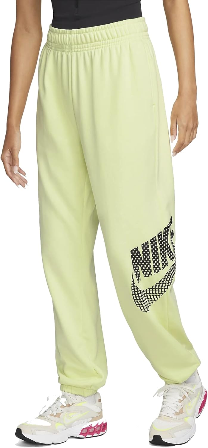 Nike DNC Oversize Fleece Women Sweatpants Jogginghosen XS Grün, XS Grün