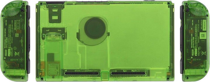 eXtremeRate Hülle Case für Nintendo Switch Joycon/Konsole, Rückgehäuse&Kickstand für Switch Console,