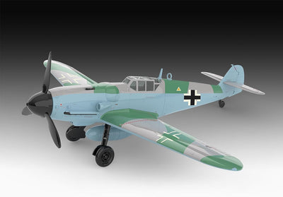 Revell Modellbausatz I Messerschmitt Bf109G-6 I Easy-Click-Bausatz I Detailreiches Militärfahrzeug I