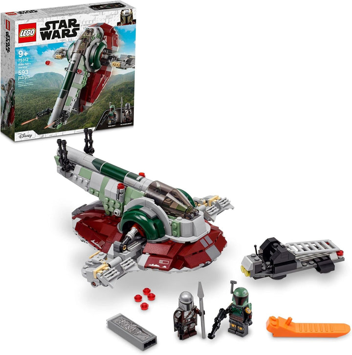 LEGO Star Wars Boba Fett’s Starship 75312 Fun Toy Building Kit; Awesome Gift Idea for Kids; New 2021
