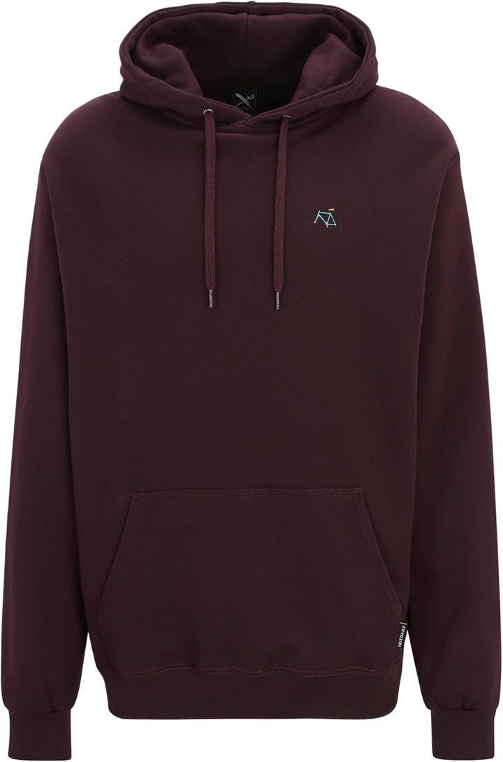 IRIEDAILY Herren Hoodie PEACERIDE Bio-Baumwolle Regular Fit M Nightfall, M Nightfall