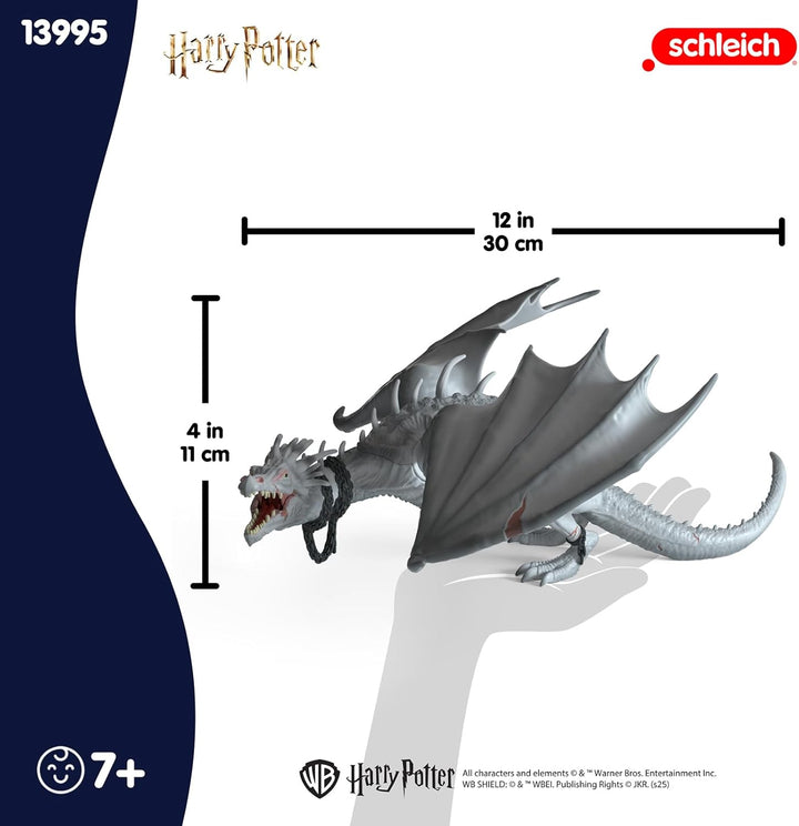schleich Harry Potter | Ukrainischer Eisenbauch 13995 | Drache mit beweglichen Flügeln | als Deko od