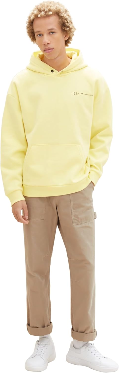 TOM TAILOR Denim Herren Sweatshirt M 12915 - Canary Light, M 12915 - Canary Light