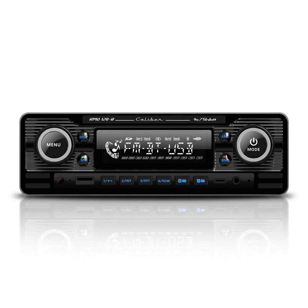 Caliber Autoradio Bluetooth - Auto Radio Bluetooth USB - FM - 1 DIN Radio Auto - Autoradio mit Bluet