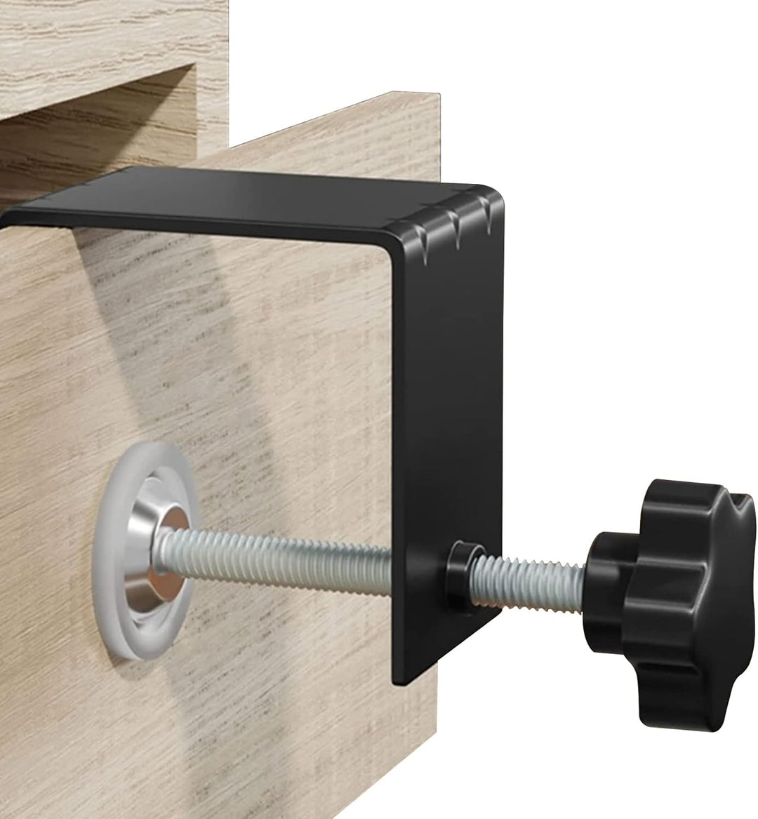 C Zwingen Set,CEIEVER Schubladenfront-Installationsklemmen 1/2/4 Stück Heavy Duty trägerklemme Schra