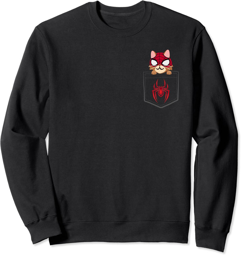 Marvel Spider-Man Miles Morales Game Spider-Cat Sweatshirt