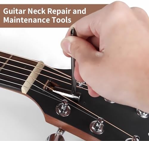 Gitarren-Halsstabschlüssel, 3 Stück, 7 Mm/8 Mm/6,35 Mm, Einstellwerkzeug für Gitarrenhals Zur Wartun