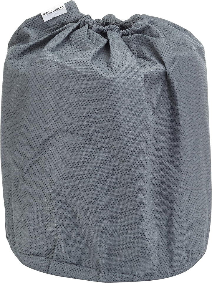 ProPlus 610279 Wohnwagen und Reisemobil Dachschutzplane, grau, 8,5 x 3