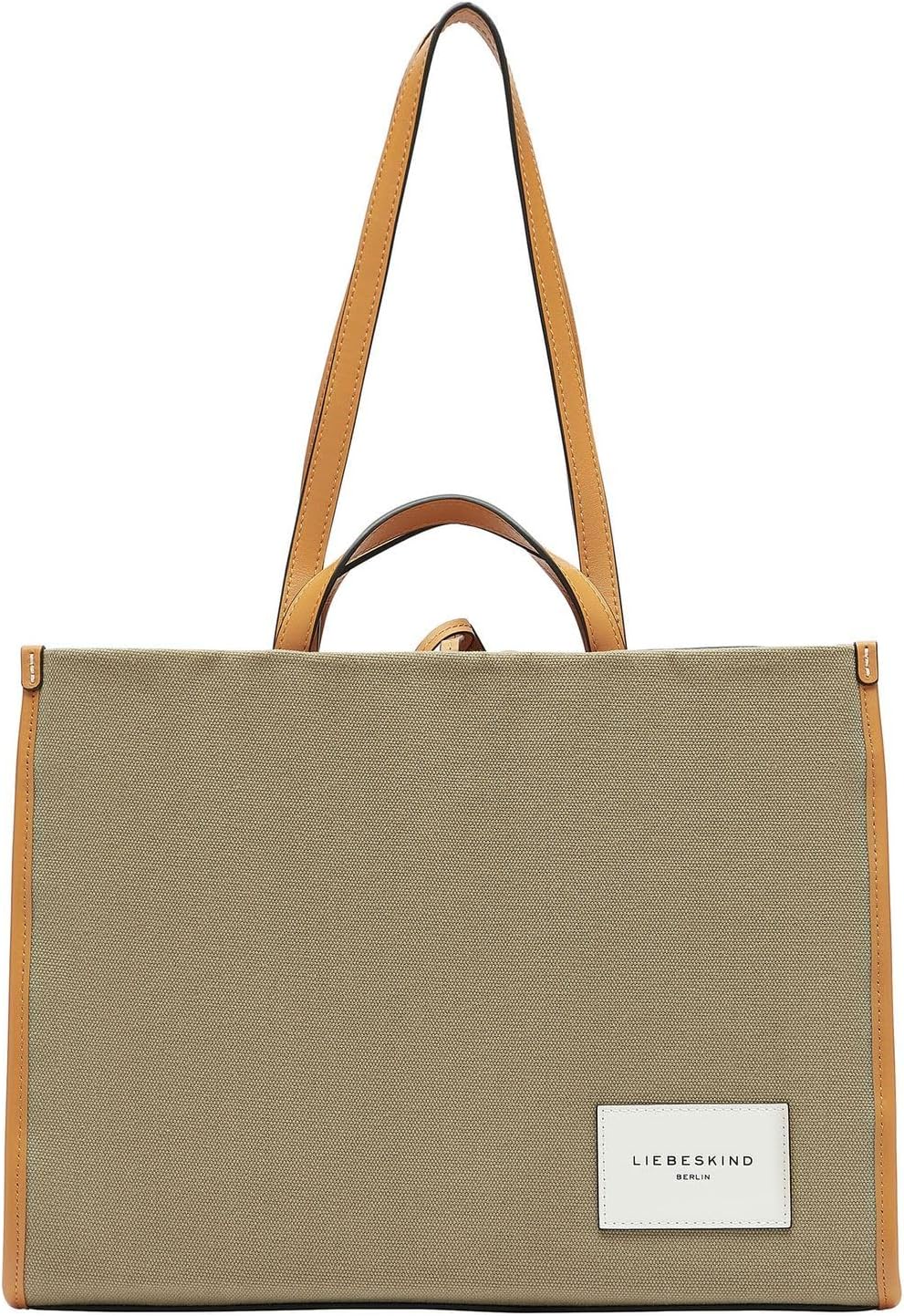 Liebeskind Damen Shopper M Dark French Grey, Dark French Grey