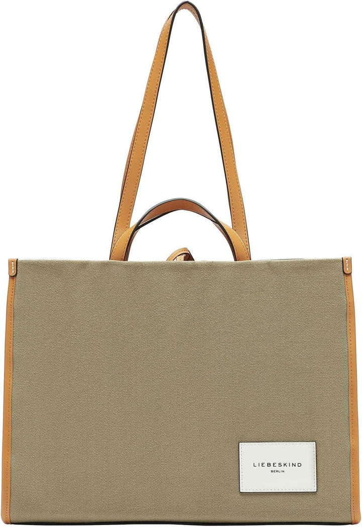 Liebeskind Damen Shopper M Dark French Grey, Dark French Grey