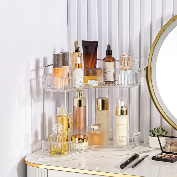 Make up Organizer, Kosmetik Organizer, Parfüm Organizer, Hautpflege Organizer für Bad Schminktisch (