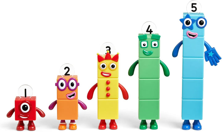 Learning Resources Numberblocks-Freunde Eins bis Fünf, Offizielles Sammelspielzeug, enthält die Numb