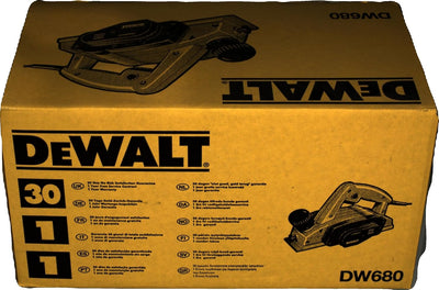 DeWalt DW680-QS Hobel 2,5 mm 600 Watt, W, 230 V