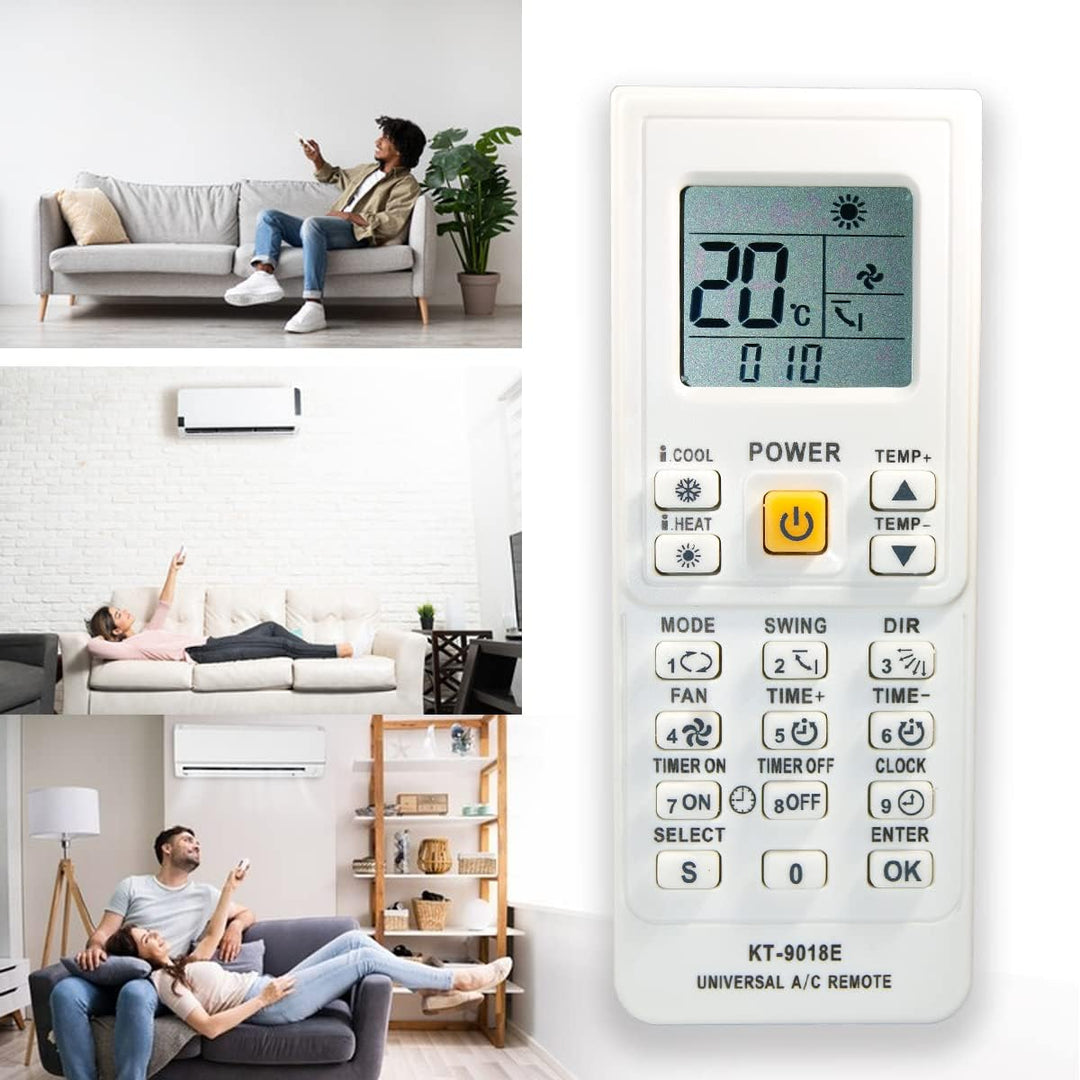 GOLDMAN SERVICE | Fernbedienung fur Klimaanlage, Inverter für Wärme und Kälte