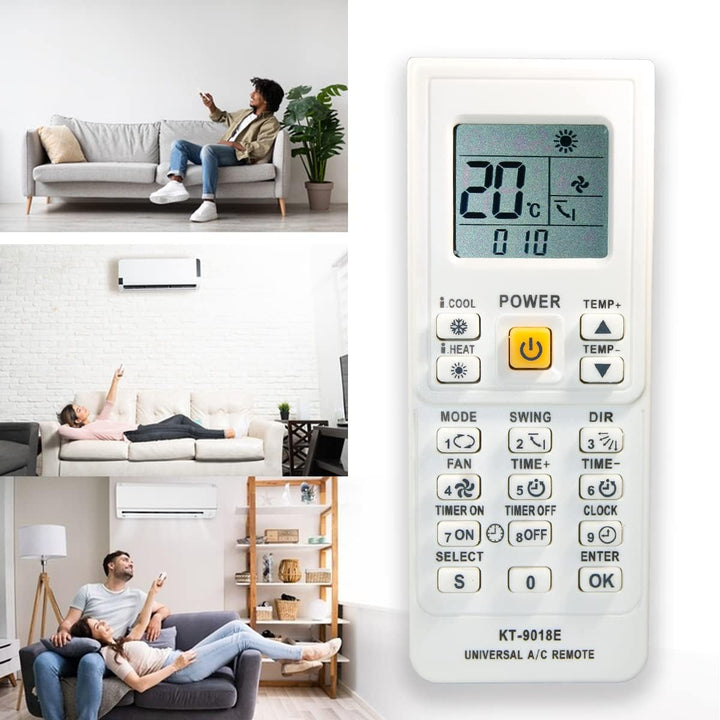 GOLDMAN SERVICE | Fernbedienung fur Klimaanlage, Inverter für Wärme und Kälte