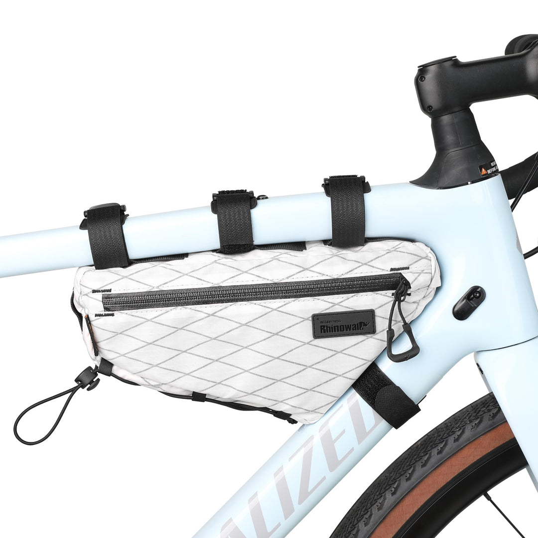 Fahrrad Rahmentasche Wasserdicht 1,6L Fahrrad Oberrohrtasche Dreieckstasch Doppelseitiger Reissversc