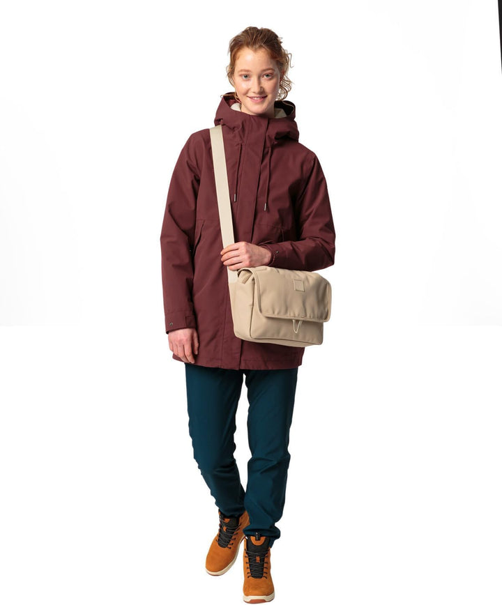 VAUDE Unisex Coreway Shoulderbag 6 Schultertasche 6 Liter Linen, 6 Liter Linen