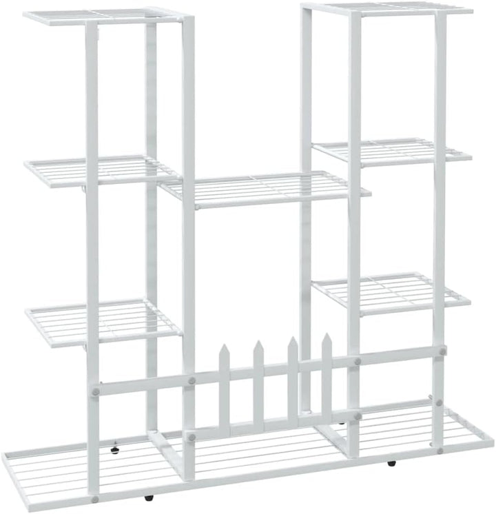 puraday 94,5x25x89 cm Blumenständer Metall Blumenständer Balkon Blumenständer Draussen Blumenregal O