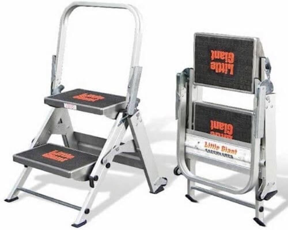 Little Giant Leitern 10210ba 2 Sicherheit 2, Aluminium, 2 Schritt