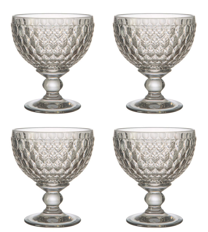 Villeroy & Boch Boston Coloured 4er Set Sektschale rauchglas