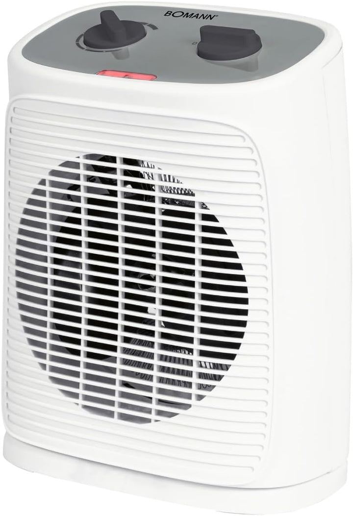 Bomann® Heizlüfter inkl. Ventilatorfunktion | elektrische Heizung mit stufenlosem regelbarem Thermos