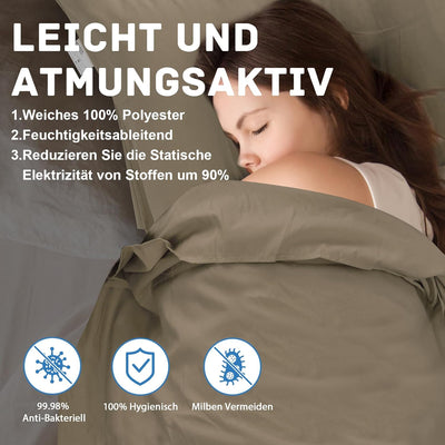 JAICOM Hüttenschlafsack, Ultraleichter Seideschlafsack für Reise, 2in1 Hüttenschlafsack, Bequemer un