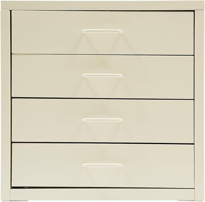 Organizer-Aktenschränke, Schreibtisch-Aktenschrank mit 4 Schubladen Büroschrank Aufbewahrungsschubla
