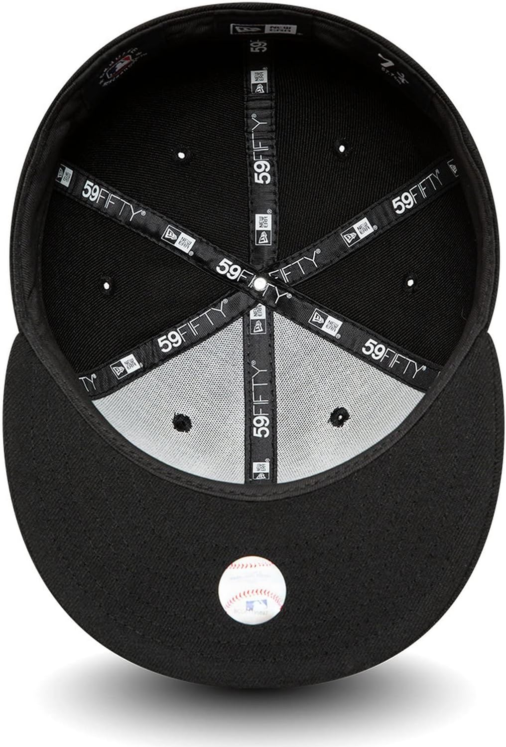 New Era - MLB Boston Red Sox Repreve 59Fifty Fitted Cap Farbe Schwarz 7 - 55,8cm Schwarz, 7 - 55,8cm