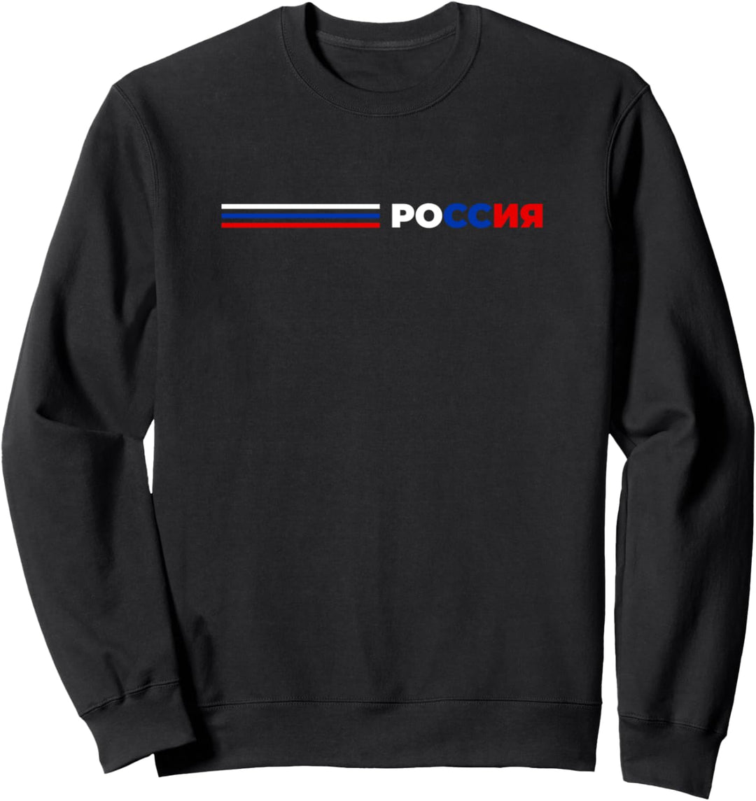 Flagge Russland Sweatshirt