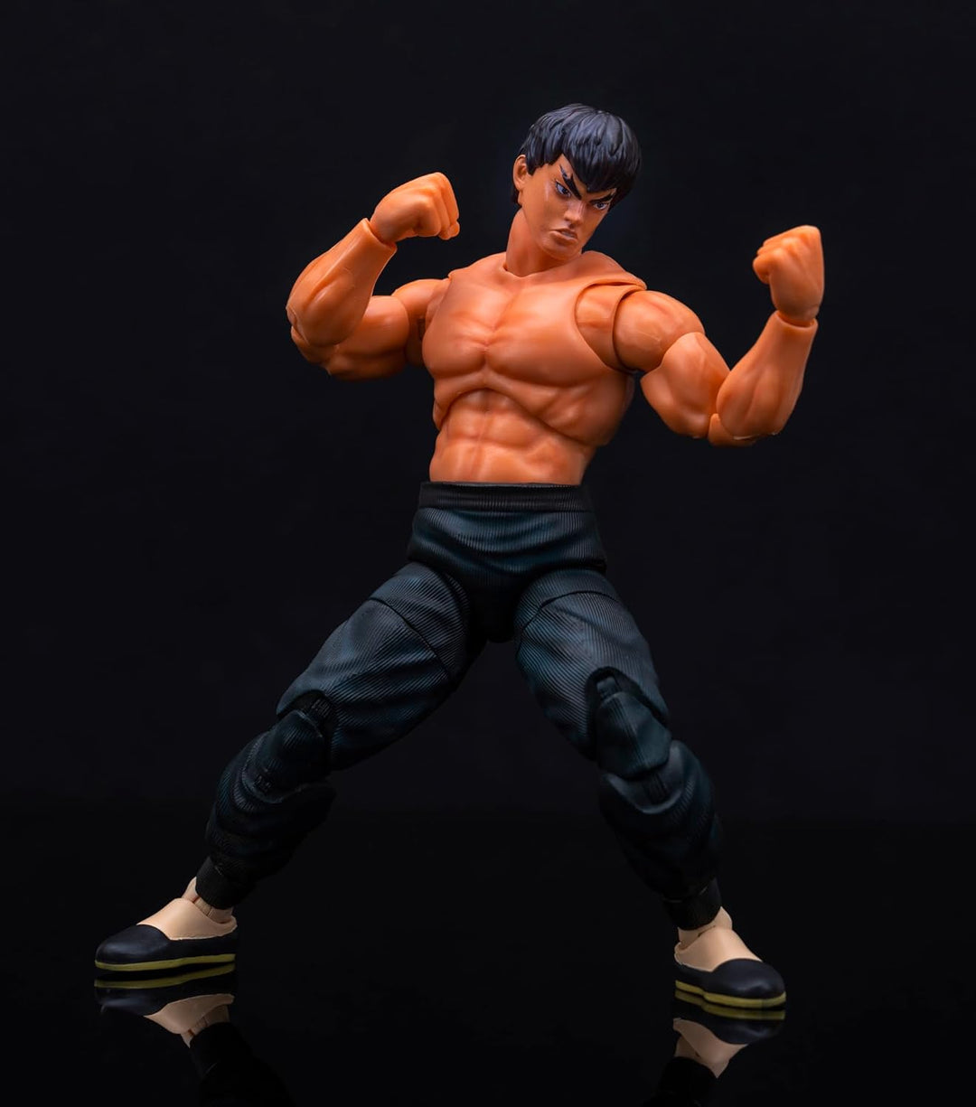 Jada Toys Street Fighter Figur FEI-Long (15 cm) - bewegliche Sammel- und Actionfigur aus Street Figh