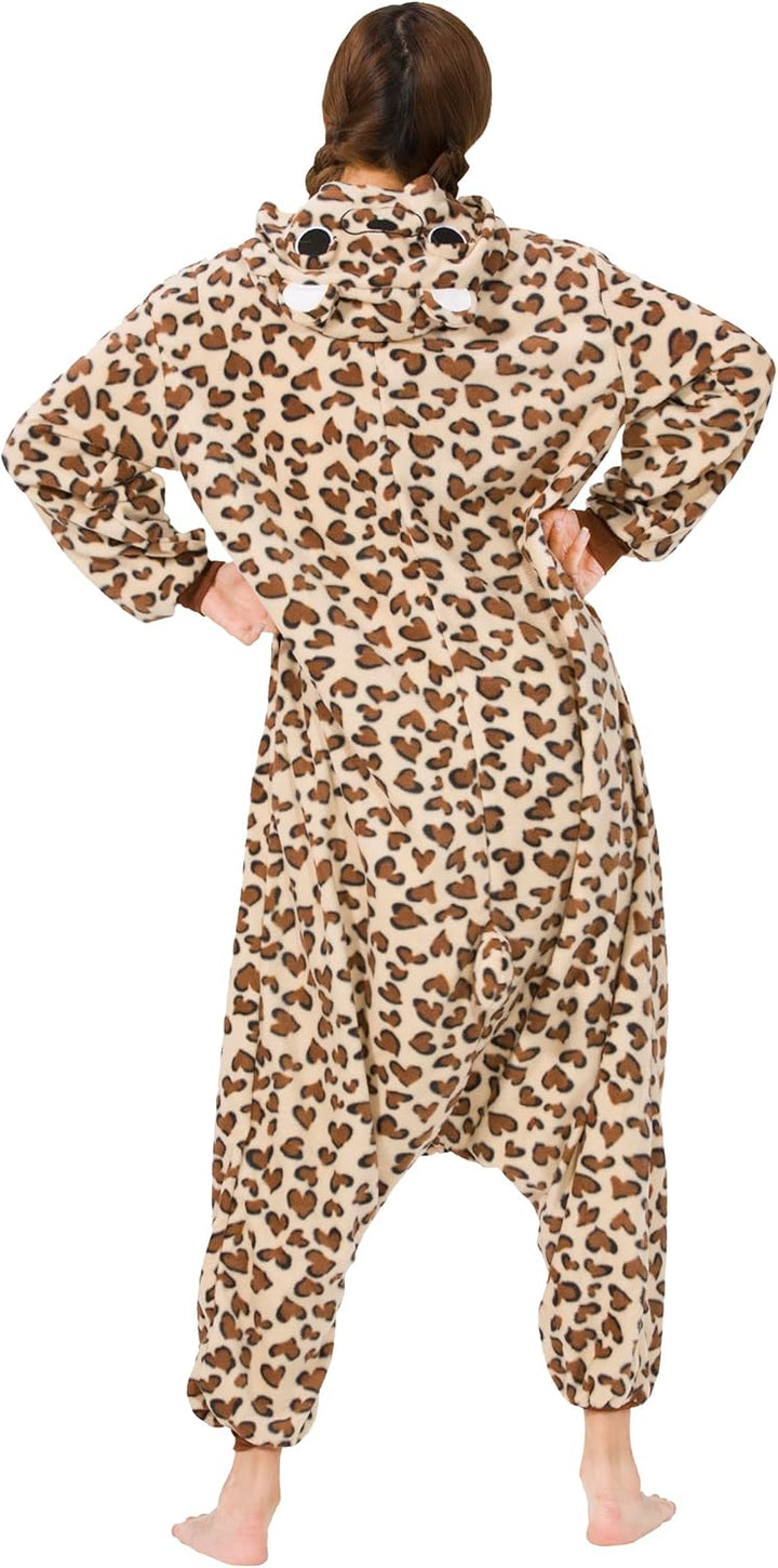 SimZoo Unisex Pyjamas Onesies Tiere Kostüm Cosplay Erwachsene Karneval Nachtwäsche Halloween Schlafa