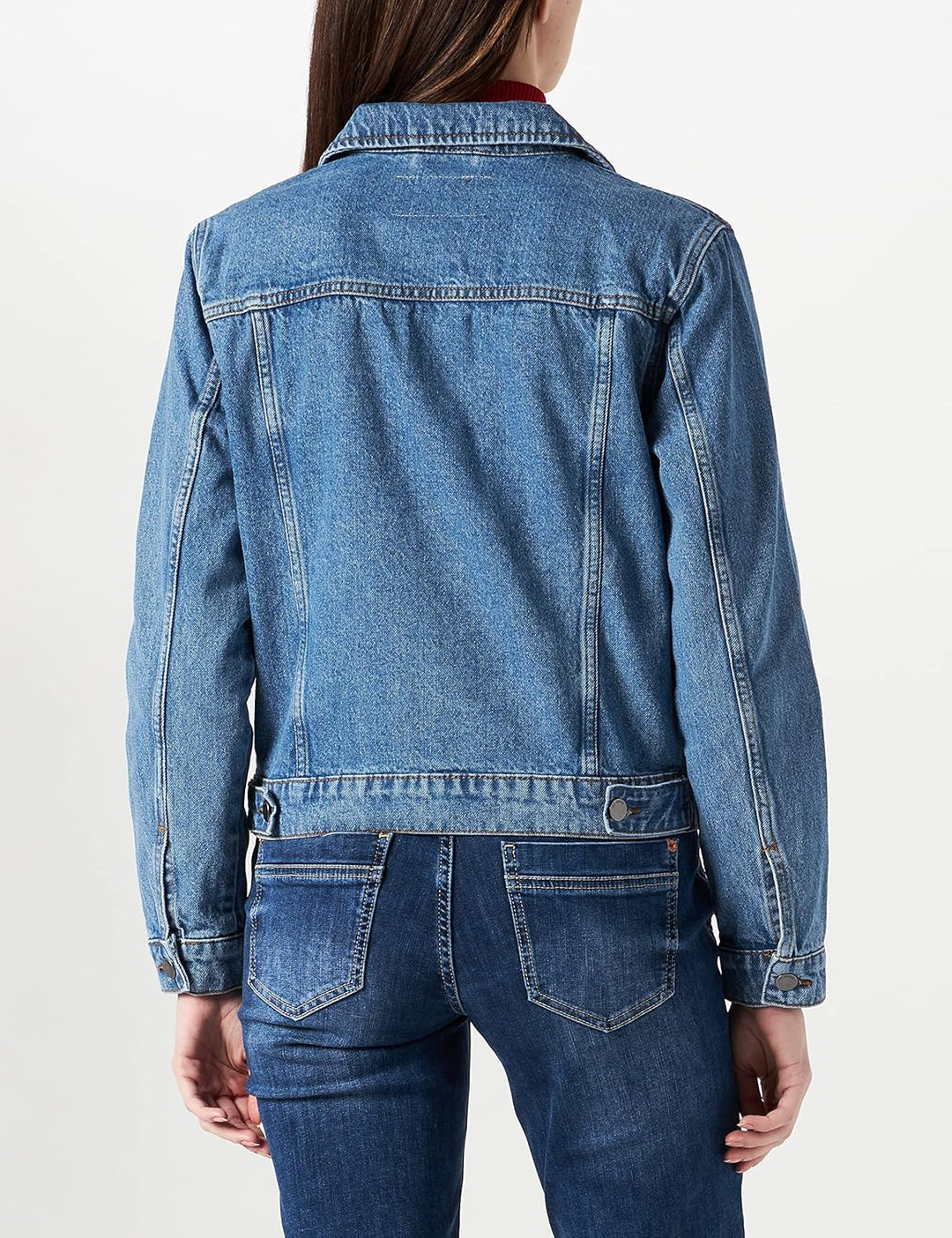NAME IT Damen Jdydrew Denim Jacket Mb Dnm Noos S Medium Blue Denim, S Medium Blue Denim