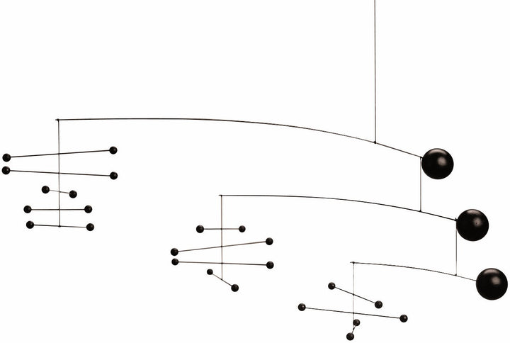 Flensted Symphony Mobile, Stahl, schwarz, 19x61cm
