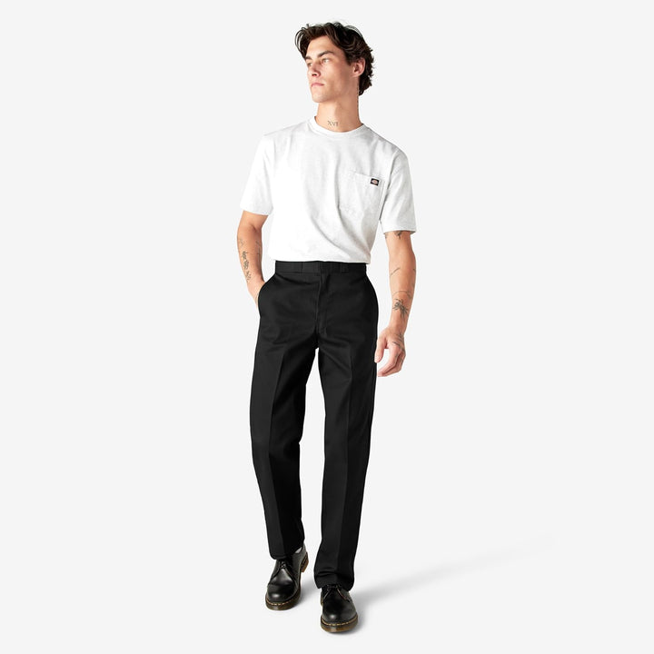 Dickies Herren Slim Straight Work Pants Sporthose 38W / 30L Schwarz, 38W / 30L Schwarz