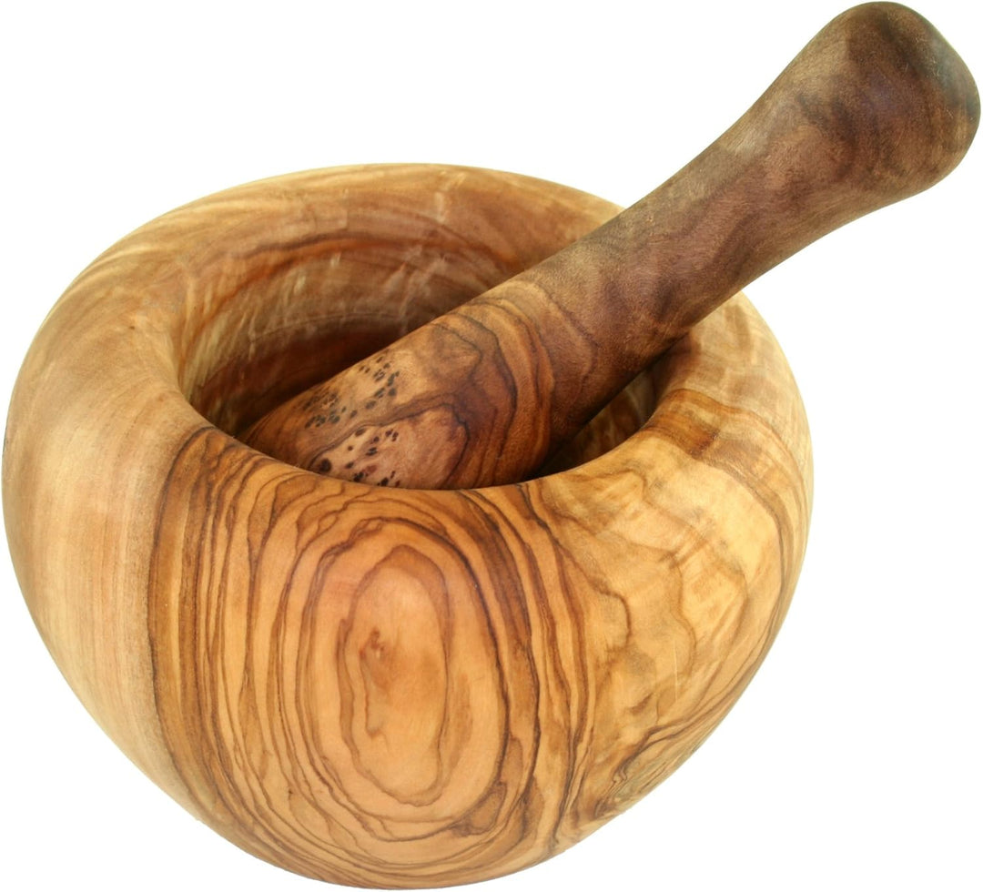 D.O.M.® Mörser 12 cm aus Olivenholz
