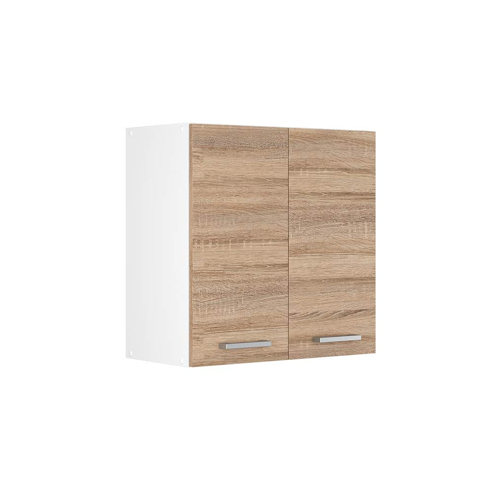 Vicco Hängeschrank R-Line, Sonoma/Weiss, 60 cm Sonoma Hängeschrank 60cm, Sonoma Hängeschrank 60cm