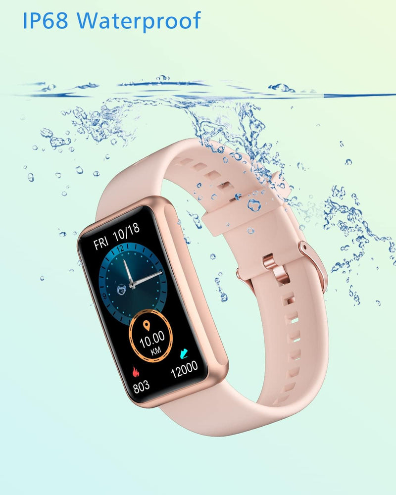 Cloudpoem 1,47 Zoll Touchscreen Smartwatch Schrittzähler Uhr Ohne App Bluetooth und Handy für Gehen