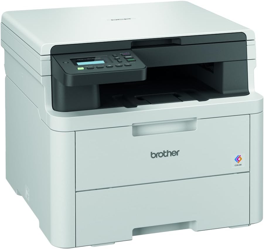 Brother DCP-L3515CDW - Kompaktes 3-in-1 Farb-LED Multifunktionsgerät mit WLAN/LAN und Duplexdruck
