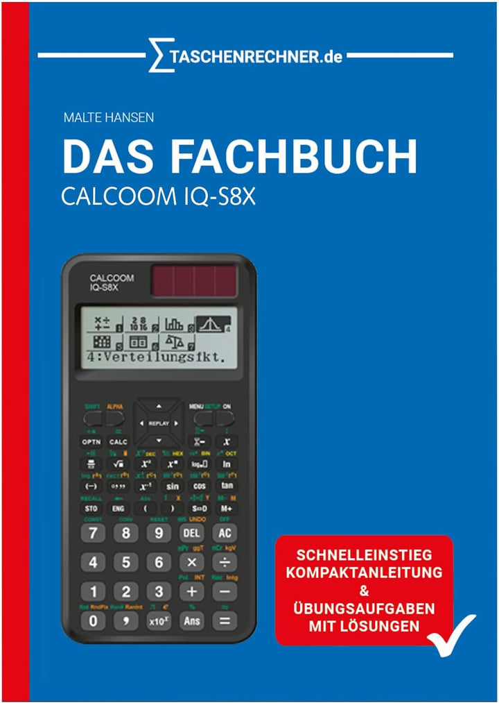 IQ-S8X + 5 Jahre Garantie + Schutztasche + Fachbuch