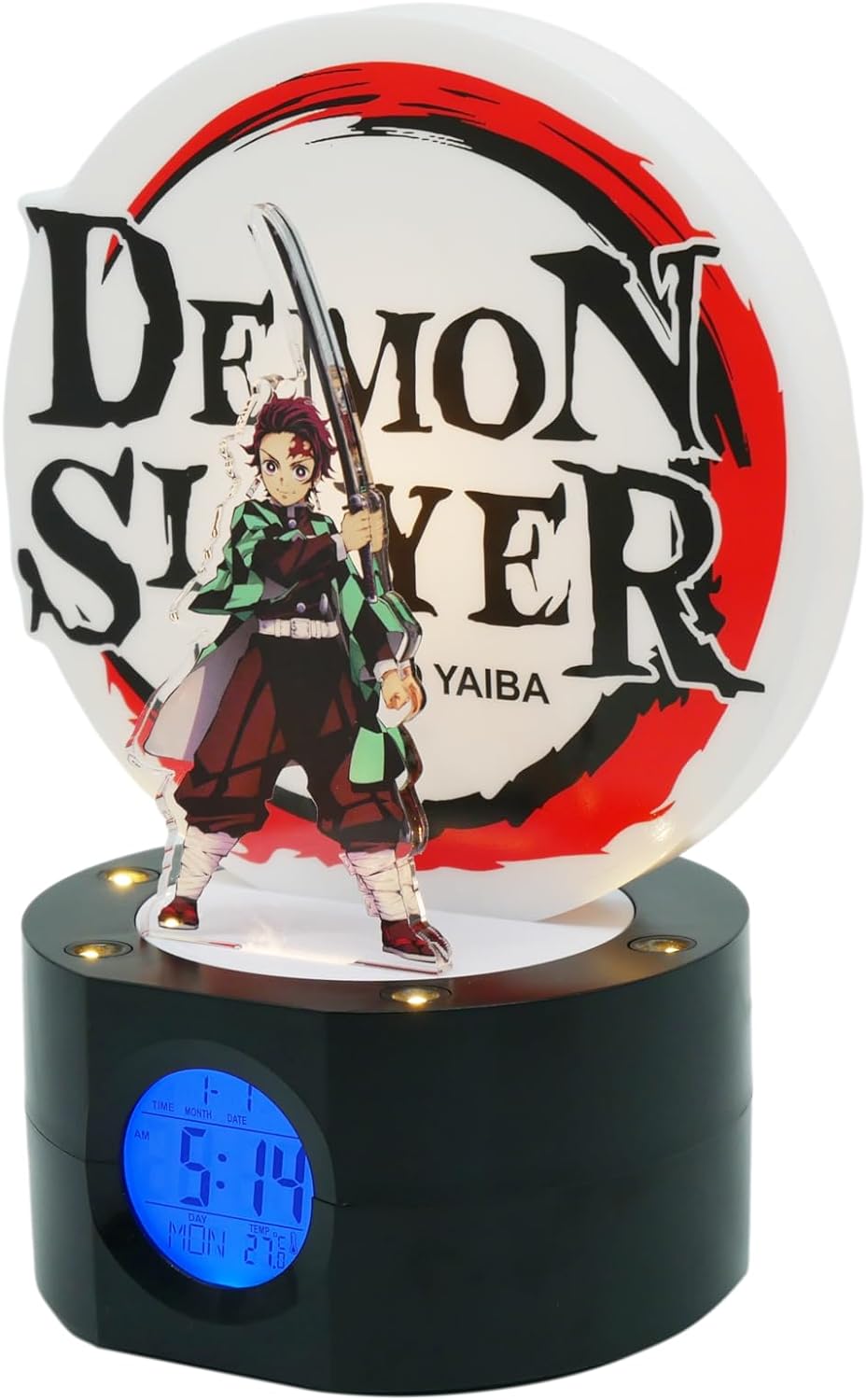 Teknofun 811755 Demon Slayer TANJIRO Lichtwecker, Black, one Size