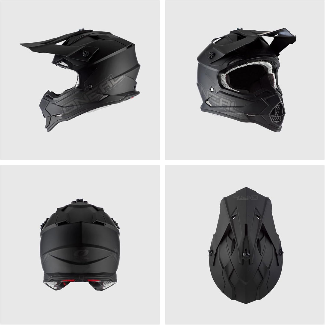 O'NEAL | Motocross-Helm | MX Enduro | ABS-Schale, Lüftungsöffnungen für optimale Kühlung | 2SRS Helm