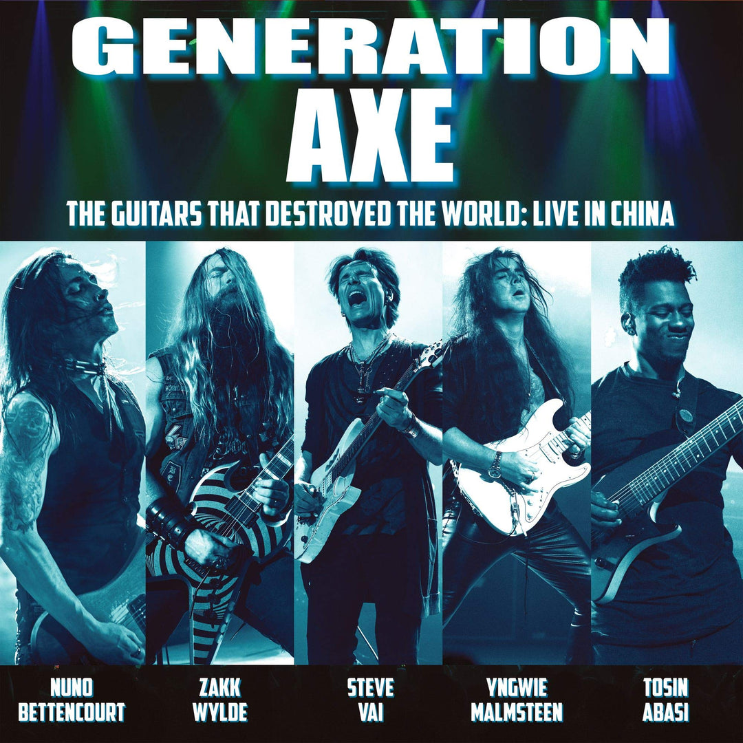 Generation Axe:Guitars That Destroyed That World, Vinyl