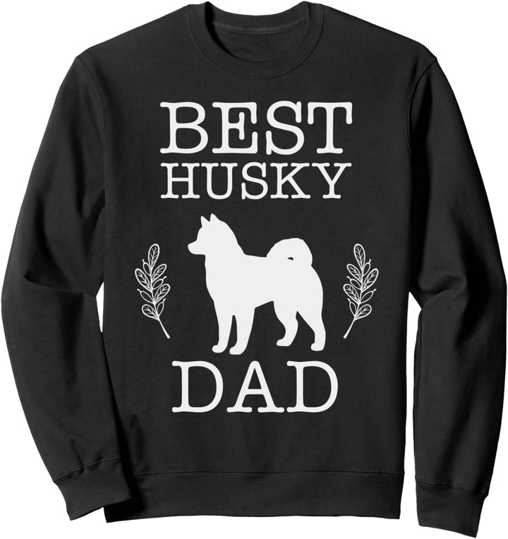 Beste Husky Dad Husky Hunde Geschenke für Männer Huskey Sweatshirt