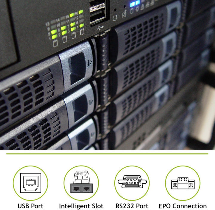 Tecnoware USV EVO DSP PLUS 1200 Unterbrechungsfreie Stromversorgung - Online-Technologie, Installati